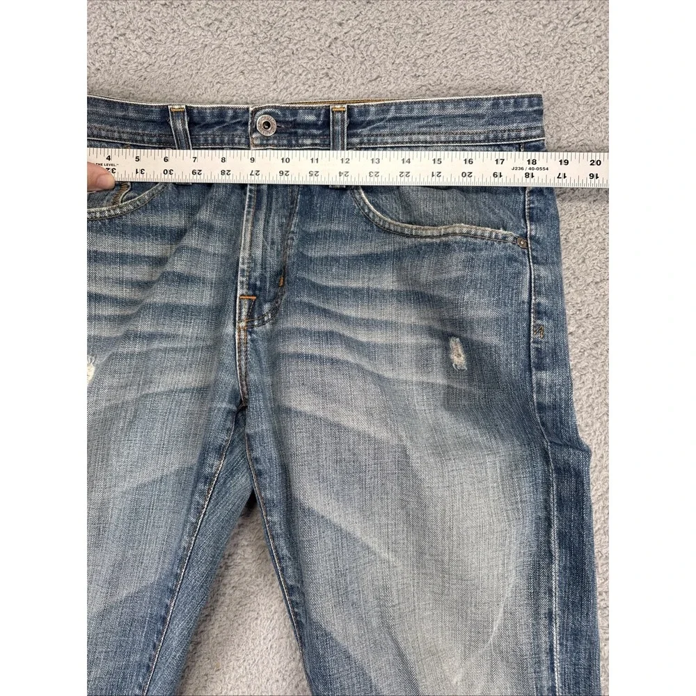 AG ADRIANO‎ GOLDSCHMIED Jeans Mens 34 (fit 36x34) Protege Distress Whiskers USA